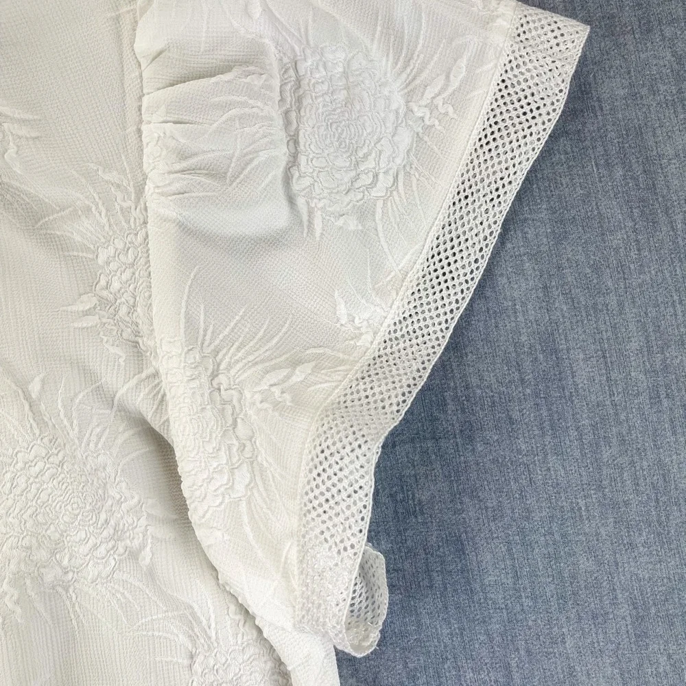 MARC NEW YORK | Beautiful Hem Blouse | Antique White - Picture 5 of 7